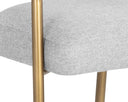 Belfast Heather Grey Dining Armchair Maestro by Matho Sun, view 6