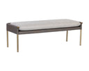 Belfast Heather Grey / Bravo Ash Bench Bellevue by Matho Sun