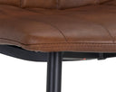 Bravo Cognac Dining Chairs set of 2 Drew by Matho Sun, view 4