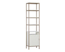Small Champagne Gold Cream Bookcase Ambrose Modular by Matho Sun