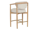 Light Oak Monument Oatmeal Counter Stool Sigrid by Matho Sun, view 4