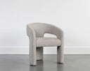 Ernst Sandstone Dining Armchair Isidore by Matho Sun, view 5