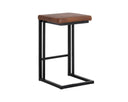 Black Bravo Cognac Counter Stools set of 2 Boone by Matho Sun, view 3