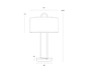 White Marble Matte White Table Lamp Kezna by Matho Sun, view 6