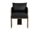 Napa Black Dining Armchair Baz by Matho Sun, view 2