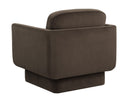 Meg Dark Brown Armchair Everton by Matho Sun, view 4
