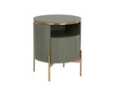 Sage Green End Table Paloma by Matho Sun, view 2