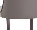 Gunmetal Flint Grey / Napa Taupe Counter Stool Klaus by Matho Sun, view 6