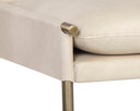 Bravo Cream Bench Bellevue by Matho Sun, view 5