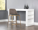 Bravo Portabella / Sparrow Grey Counter Stool Dover by Matho Sun, view 4