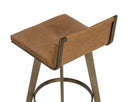 Milliken Cognac Barstool Arizona Swivel by Matho Sun, view 5