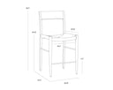 Light Oak Counter Stool Bondi by Matho Sun, view 6