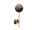 Brass Smoke Grey Ombre Sconce Izora by Matho Sun, view 3