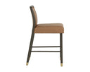 Milliken Cognac Counter Stool Jeno by Matho Sun, view 3