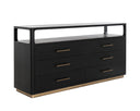 Black Dresser Danette by Matho Sun, view 2