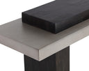 Dark Brown / Grey Console Table Herriot by Matho Sun, view 5