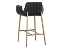Bravo Black Barstool Lucano by Matho Sun, view 4