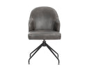 Overcast Grey Dining Chair Bretta Swivel by Matho Sun, view 2