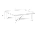 Square Coffee Table Marley by Matho Sun, view 6