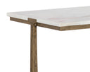 White Marble Console Table Cowell by Matho Sun, view 7