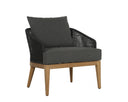 Natural Gracebay Grey Lounge Chair Capri by Matho Sun