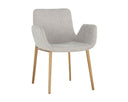 Belfast Heather Grey Dining Armchair Lucano by Matho Sun