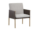 Belfast Heather Grey / Bravo Ash Lounge Chair Bellevue by Matho Sun