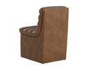 Copley Cognac Dining Chair Norm Wheeled by Matho Sun, view 4
