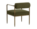 Copenhagen Olive Dining Armchair Ajani by Matho Sun, view 4