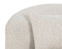 Dove Cream Chair Soraya Swivel Armless by Matho Sun, view 7