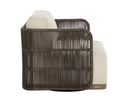 Stinson Cream Armchair Ravenna Swivel by Matho Sun, view 3