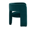 Meg Teal Lounge Chair Isidore by Matho Sun, view 3