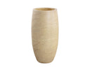 Tall Travertine Look Planter Aster by Matho Sun