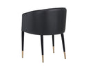 Abbington Black / Napa Black Dining Armchair Asher by Matho Sun, view 3