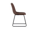 Antique Brown Dining Chairs set of 2 Cal by Matho Sun, view 2