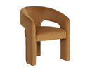 Meg Gold Dining Armchair Isidore by Matho Sun