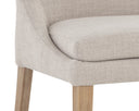 Effie Flax Dining Chairs set of 2 Rosine by Matho Sun, view 6