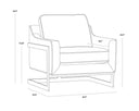 Piccolo Prosecco Lounge Chair Kalmin by Matho Sun, view 8