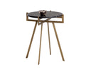 Black Marble End Table Anak by Matho Sun, view 2