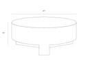 Mirella Coffee Table by Matho Sun, view 8