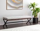 Black Mina Light Grey Bench Kenji by Matho Sun, view 3