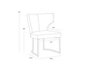 Copenhagen Olive Dining Chair Willowdale by Matho Sun, view 8