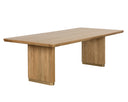 Rectangular Rustic Oak 96" Dining Table Kalla by Matho Sun