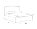 King Hailey Moon Bed Junia by Matho Sun, view 4