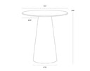 Gold Bar Table Damon by Matho Sun, view 7