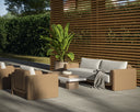 Natural Louis Cream Sofa Tibi by Matho Sun, view 6