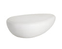 Large White Coffee Table Corvo by Matho Sun, view 2