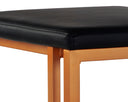 Champagne Gold Onyx Counter Stools set of 2 Boone by Matho Sun, view 8