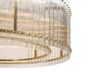 Large Brass Clear Chandelier Kore by Matho Sun, view 4