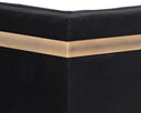 Abbington Black Sofa Ekon by Matho Sun, view 7